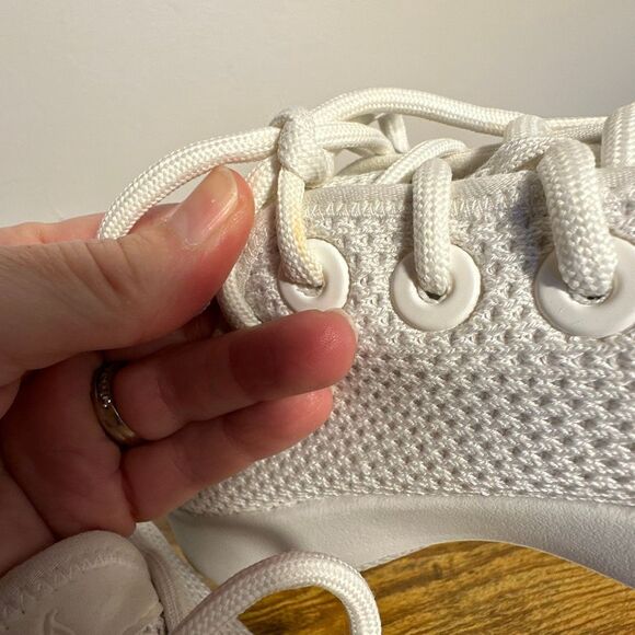 Allbirds Shoes Womens 8 White Tree Runner Trainers Comfort Sneakers - Picture 5 of 11